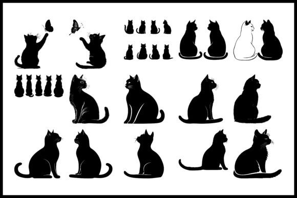 Black Cat Silhouette Collection: A Designer's Review