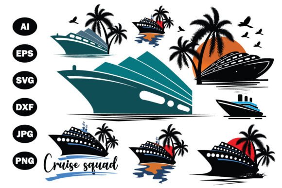 Cruise Ship Vector Art Bundle: A Designer's Review