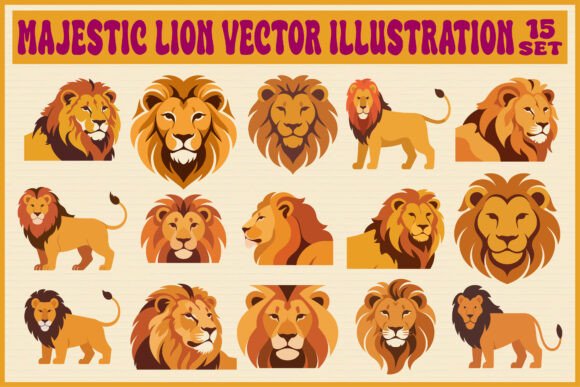 Majestic Lion Vector: A Designer's Review for Embroidery