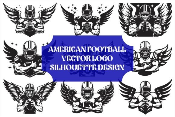 Review: American Football Symbol Logo Template for Embroidery