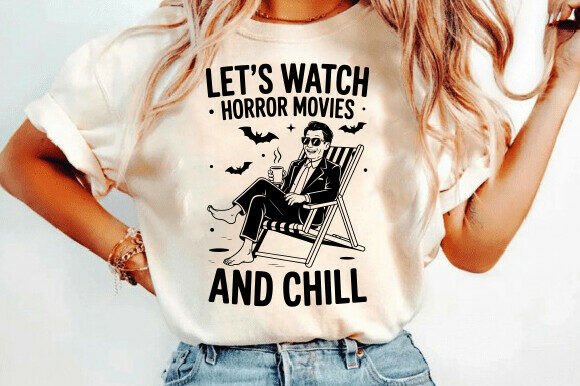 Review: Let's Watch Horror Movies and Chill Png for Stitchers
