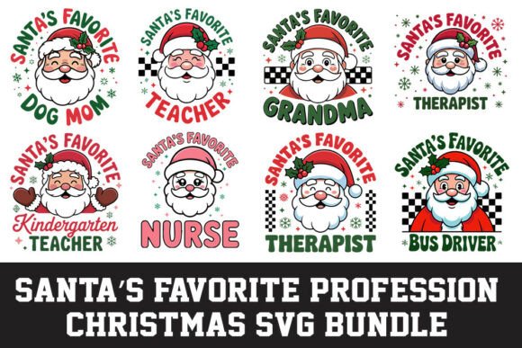 Santa's Favorite Profession Bundle: A Designer's Review