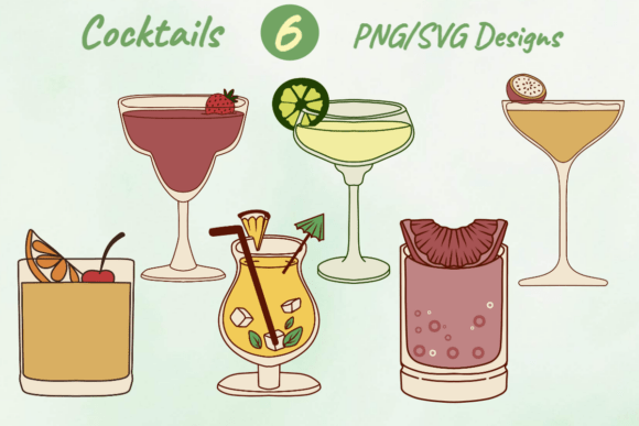 Tropical Cocktail Set: A Designer's Review for Summer Embroidery