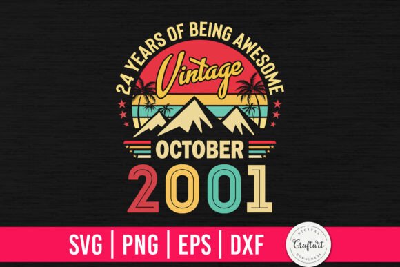 Vintage 2001 October 24th Birthday: A Designer's Review