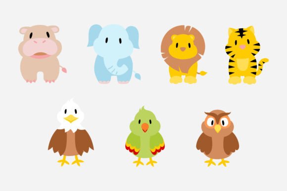 Wildlife Cartoon - Front View: A Designer's Stitch Review